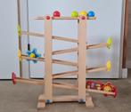 Houten baan met rollende elementen, Kinderen en Baby's, Speelgoed | Houten speelgoed, Ophalen of Verzenden, Zo goed als nieuw