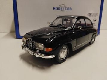 Saab 96 zwart 4drs Mcg 1:18 KRD beschikbaar voor biedingen