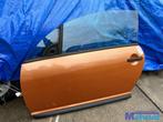 CITROEN C3 PLuriel oranje KHUD Links deur portier 2003-2010, Ophalen, Gebruikt, Citroën, Deur