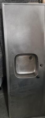 Rvs aanrechtblad, Ophalen, Gebruikt, 150 tot 200 cm, Minder dan 100 cm