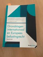 Grondslagen Internationaal en Europees Belastingrecht, Boeken, Studieboeken en Cursussen, Ophalen of Verzenden, Alpha, Zo goed als nieuw