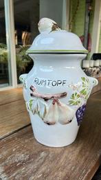 Rumtopf wit, Ophalen, Zo goed als nieuw, Overige materialen, Overige typen