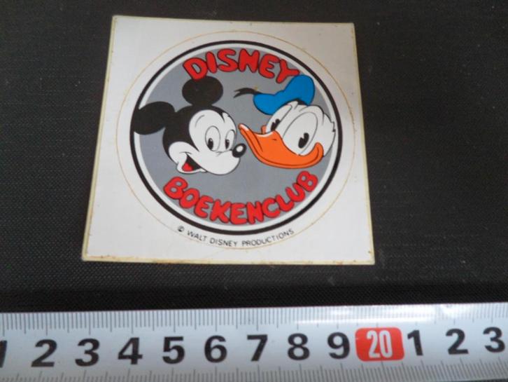 sticker Disney Boelenclub  Donald Duck  Mickey Mouse, Hobby en Vrije tijd, Stickers en Plaatjes, Zo goed als nieuw, Sticker, Ophalen