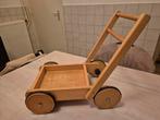 Vintage houten Loopkar / Duwkar, Ophalen of Verzenden, Gebruikt, Overige typen, Met wieltjes