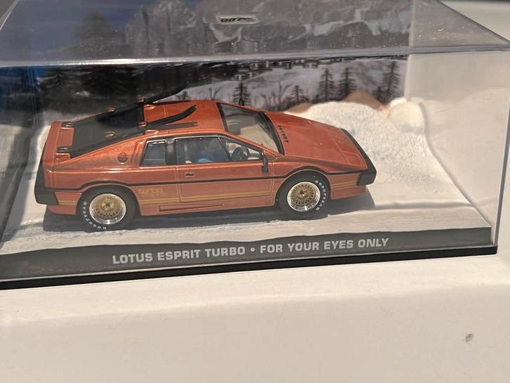 James Bond 007 Lotus Esprit Turbo - For Your Eyes Only, Hobby en Vrije tijd, Modelauto's | 1:43, Ophalen of Verzenden