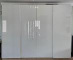 Ikea HASVIK Schuifdeur, set van 2, hoogglans wit, 150x236 cm, 100 tot 150 cm, 200 cm of meer, Ophalen of Verzenden, Zo goed als nieuw