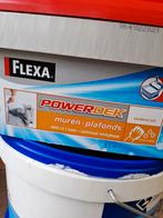 Witte Flexa Powerdek. 10 liter., Doe-het-zelf en Verbouw, Verf, Beits en Lak, Ophalen, Wit, Nieuw, Verf