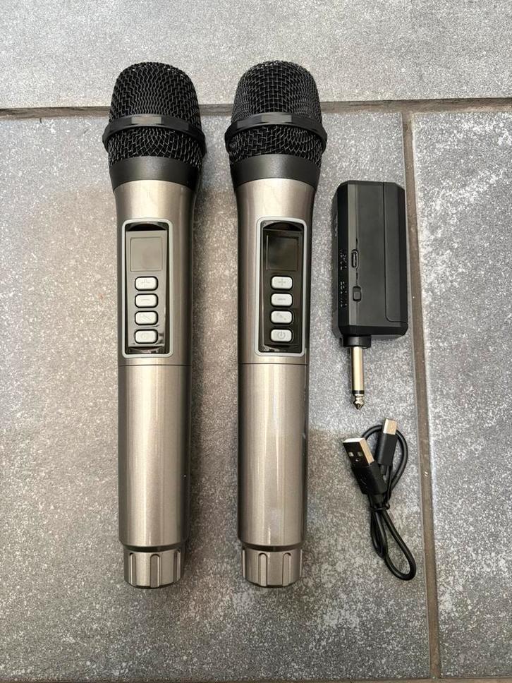 Draadloze microfoon set voor JBL partyboxxen nieuw in doos, Muziek en Instrumenten, Microfoons, Zo goed als nieuw, Zangmicrofoon