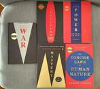 Vijf NIEUWE boeken van Robert Greene War Power Human Nature, Ophalen of Verzenden, Nieuw