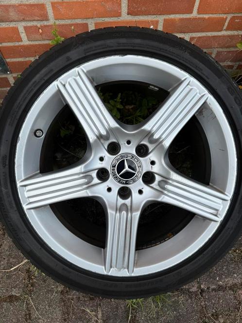 245 40 R18 Originele Mercedes W205 velgen en banden, Auto-onderdelen, Banden en Velgen, Banden en Velgen, Zomerbanden, 18 inch