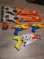 Nerf Pistolen en Geweren Set, Ophalen of Verzenden, Gebruikt, Jongen of Meisje