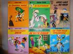 6 x oude stripboeken van Lucky Luke, Gelezen, Meerdere stripboeken, Ophalen, Dubuis