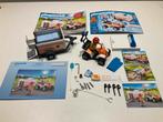 Playmobil 70053 - Eerste hulp quad met trailer (als nieuw), Ophalen of Verzenden, Zo goed als nieuw, Complete set