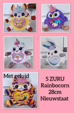 Grote Rainbocorns knuffels 28 cm, Kinderen en Baby's, Speelgoed | Knuffels en Pluche, Ophalen of Verzenden, Zo goed als nieuw