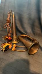 Oude Koperen Trompetten met Kwasten, Ophalen, Gebruikt, Overige typen