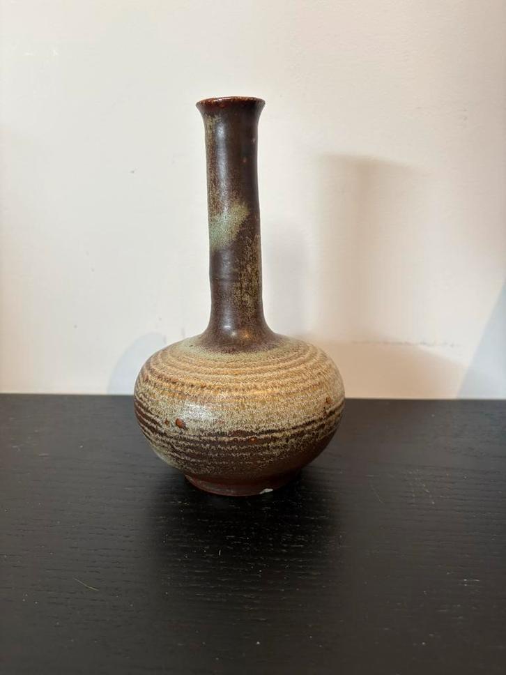 Aardewerk Vaasje met Kleurverloop, Antiek en Kunst, Antiek | Vazen, Ophalen of Verzenden