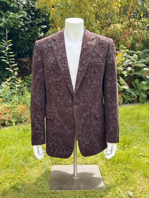 Chique colbert van Hans Ubbink, Kleding | Heren, Kostuums en Colberts, Zo goed als nieuw, Maat 52/54 (L), Bruin, Ophalen of Verzenden