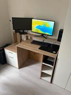 Bureau Leen Bakker 138,5cm breed, Ophalen, Gebruikt, Bureau