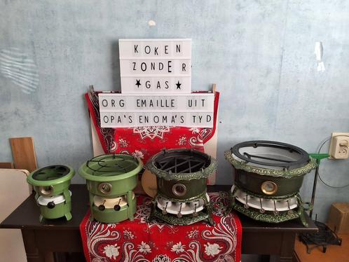 👌Roept U maar! 'n 1 / 2 / 3 /4 pitter compleet 16 foto's😃, Antiek en Kunst, Antiek | Emaille, Ophalen of Verzenden