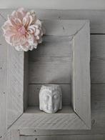 Waxmeltbrander buddha wit, Overige materialen, Wit, Nieuw, Ophalen of Verzenden