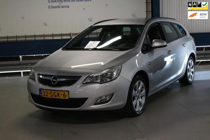 Opel Astra Sports Tourer 1.4 Turbo Edition / NAP / LEUKE AUT, Auto's, Opel, Bedrijf, Te koop, Astra, ABS, Airbags, Airconditioning