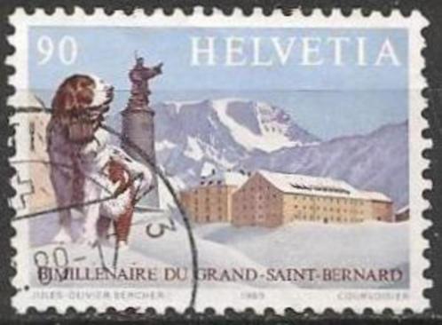 Zwitserland Postz O.A. No.833 O, OOK LOS. ADV. no.88 T., Postzegels en Munten, Postzegels | Europa | Zwitserland, Gestempeld, Verzenden