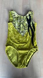 Turnpakje groen, kinderen, Sport en Fitness, Gebruikt, Turnpak(je), Groen, Kindermaat 122 t/m 140