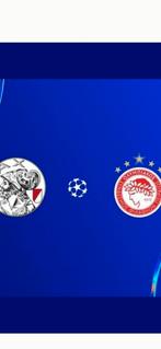 Ajax olympiakos 2tickets vak114, Seizoenskaart, Eén persoon