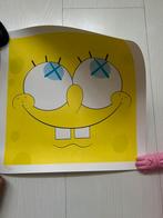 Kaws spongebob lithografie 160/200, Antiek en Kunst, Ophalen of Verzenden