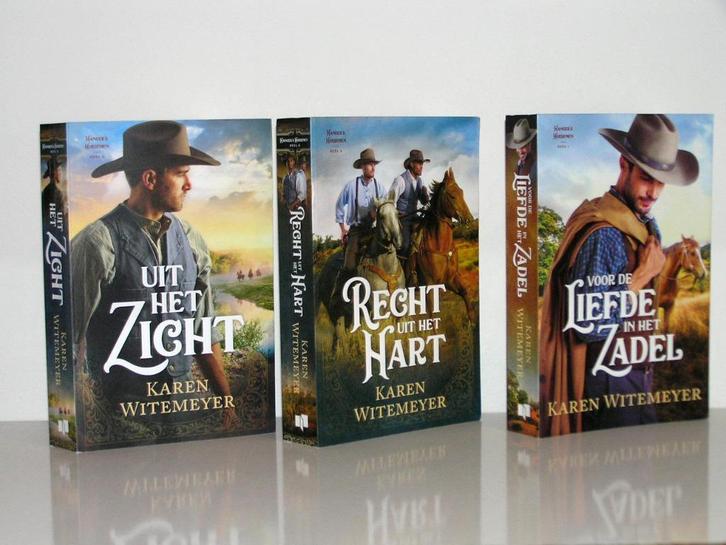 Karen Witemeyer - Hanger`s Horseman trilogie (christelijk), Boeken, Romans, Zo goed als nieuw, Nederland, Ophalen of Verzenden