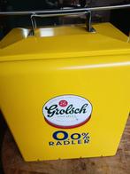Metalen koelbox binnenkant kunststof. Grolsch  Radler.0.0%, Ophalen, Zo goed als nieuw, Grolsch