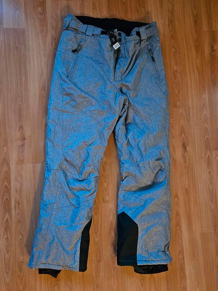 Grijze Skibroek - Maat L (52/54) nieuw crivit, Kleding | Heren, Wintersportkleding, Nieuw, Broek, Maat 52/54 (L), Ophalen of Verzenden