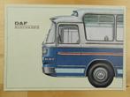 DAF Bus Brochure 1969 Touringcar Lijnbus, Ophalen of Verzenden, Zo goed als nieuw, Overige merken, DAF