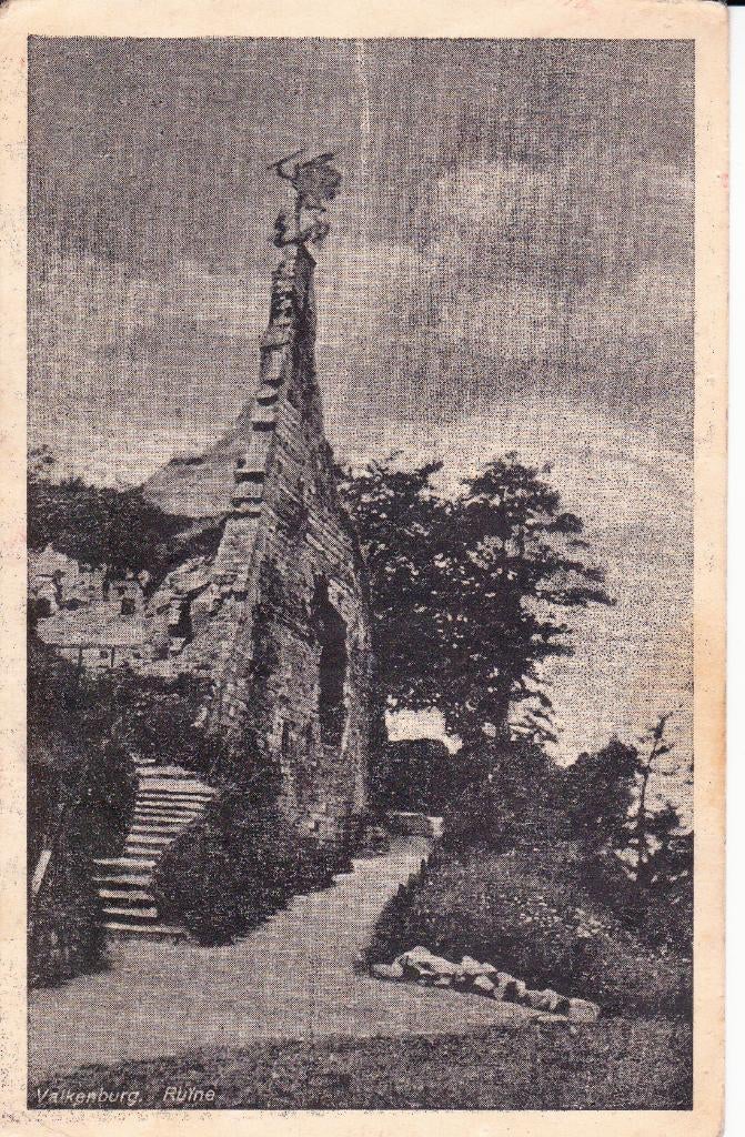 06628 Valkenburg - Ruïne - gel. 1946, Verzenden, 1940 tot 1960, Gelopen, Limburg