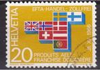 meeloper Europa Zwitserland 1967 MiNr. 852 gestempeld, Postzegels en Munten, Postzegels | Europa | Zwitserland, Verzenden, Gestempeld