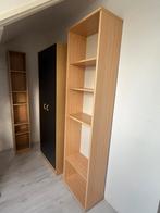 Kasten set blauw / houtkleur, Huis en Inrichting, Kasten | Boekenkasten, Ophalen, Gebruikt, 50 tot 100 cm, 150 tot 200 cm