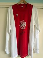 Ajax shirt gesigneerd origineel adidas retro Litmanen, Ophalen of Verzenden, Zo goed als nieuw, Shirt