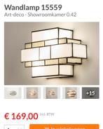 Prachtige luxe Art-deco wandlamp Tiffany stijl, Huis en Inrichting, Lampen | Wandlampen, Ophalen of Verzenden, Zo goed als nieuw