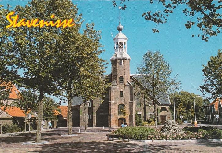 STAVENISSE Ned. Herv. Kerk, Verzamelen, Ansichtkaarten | Nederland, Gelopen, Zeeland, 1980 tot heden, Verzenden