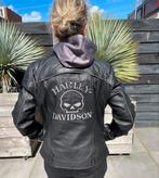 Harley Davidson leren motorjack incl binnenjack dames maat M, Jas | leer, Dames, Harley Davidson, Tweedehands
