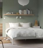 Ikea KLEPPSTAD bed frame & VALEVAG mattress 140x200 cm, Ophalen, Tweepersoons, 140 cm, Zo goed als nieuw