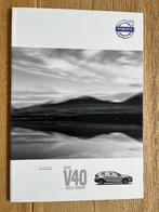 Volvo V40 Cross Country autofolder 2014 brochure, Boeken, Auto's | Folders en Tijdschriften, Ophalen of Verzenden, Volvo, Zo goed als nieuw