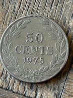 50 Cents 1975 Liberia, Postzegels en Munten, Munten | Afrika, Verzenden, Overige landen, Losse munt