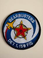 USAF Patch ANG 158 FG Fighter Group Detachment 1  F 16 patch, Ophalen of Verzenden, Luchtmacht, Amerika, Embleem of Badge