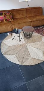 Splinternieuw Sisal vloerkleed 150 cm rond dubbelzijdig €50!, Rond, Ophalen of Verzenden, Overige kleuren, 100 tot 150 cm