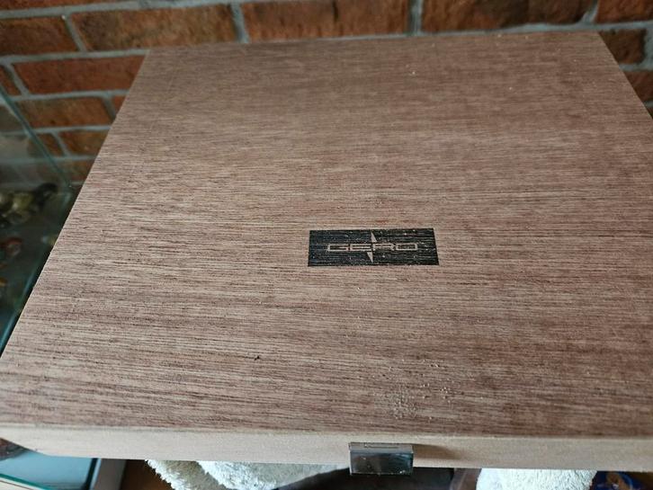 Gero Zeist Verzilverd Bestek in Houten Kist - Nieuw!, Antiek en Kunst, Antiek | Bestek, Ophalen of Verzenden