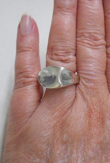Zilveren modernist ring maat 20.75 nr.1180 beschikbaar voor biedingen