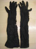 Lange zwarte kanten dameshandschoenen voor baljurk, Kleding | Dames, Mutsen, Sjaals en Handschoenen, Ophalen of Verzenden, Sjaal