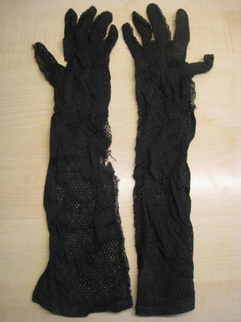 Lange zwarte kanten dameshandschoenen voor baljurk, Kleding | Dames, Mutsen, Sjaals en Handschoenen, Zo goed als nieuw, Sjaal