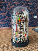 Stolp met oude dobbers, Huis en Inrichting, Woonaccessoires | Stolpen, Ophalen, Zo goed als nieuw